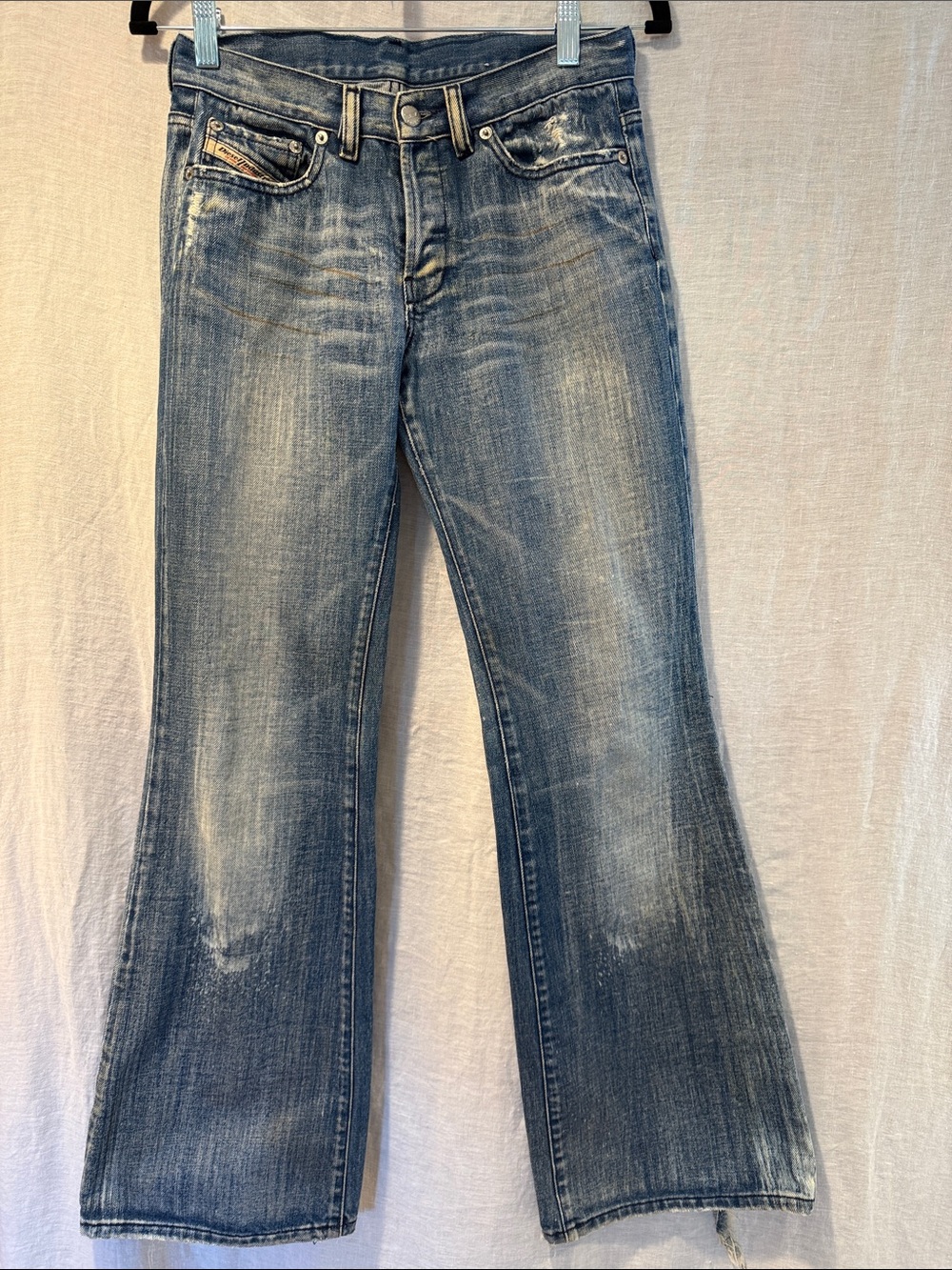 Diesel Daze Vintage Button Fly Jeans Made in Italy size 28